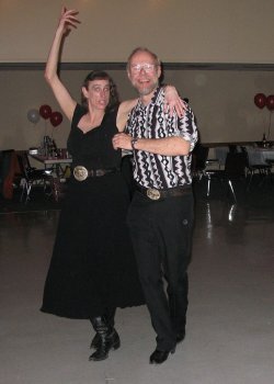 Damcing at the Irricana Valentine's Day Dance - 2008 Damcing at the Irricana Valentine's Day Dance - 2008