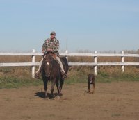 Our first ride together