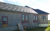 Back of garage & sunroom Back of garage & sunroom